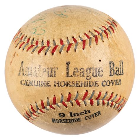 Babe Ruth Single Signed Baseball RR Auction