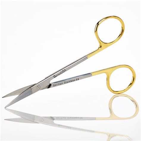 Iris Scissors Curved Tungsten Carbide Dispomed