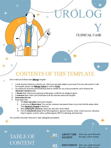Urology Clinical Case - by Slidesgo | PDF