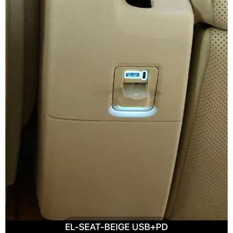 Toyota Vellfire Alphard Usb And Type C Port With Blue Led Light Zg Sc