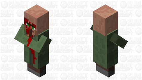 Bloody Villager Minecraft Mob Skin