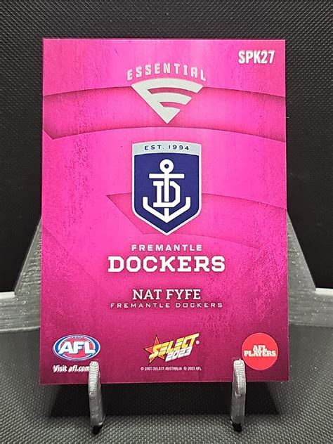 2023 AFL Footy Stars Essential Pink Kmart Nat Fyfe Fremantle