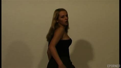 Blonde Teen And Hot Striptease