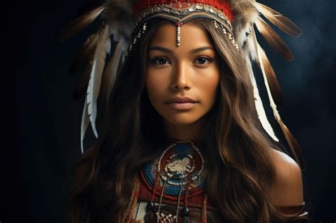 Hot Native American Girl Wallpaper