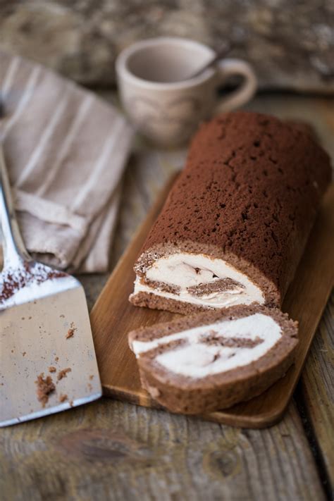 Rotolo Al Tiramisu Dolce Freddo Vegan Vegano Gourmand