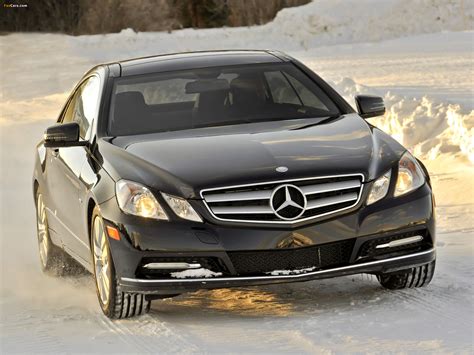 Mercedes Benz E Matic Coupe Us Spec C Wallpapers