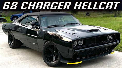 Getting This 1968 Dodge Charger Hellcat Swap To Run Ep1 Youtube