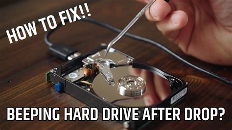 How To Fix Hard Drive Beeping Not Showing Up After Dropping Youtube