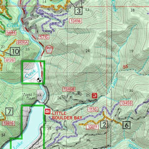 Bitterroot National Forest South (2 of 2) Map by MontanaGPS | Avenza Maps