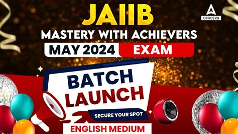 JAIIB May 2024 JAIIB English Medium Exam Preparation 2024 With