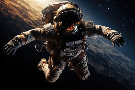 Amazing astronaut space wallpaper 4k background | Premium AI-generated ...