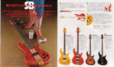 Каталог Aria Pro II февраль 1983 года (электрогитары, бас-гитары и ...
