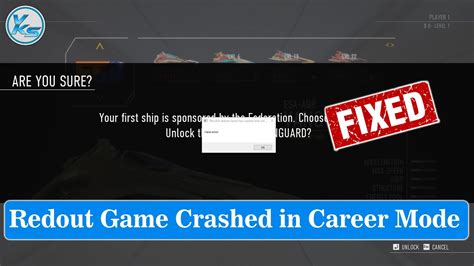 How To Fix The UE4 Redout Game Has Crashed And Will In Career Mode