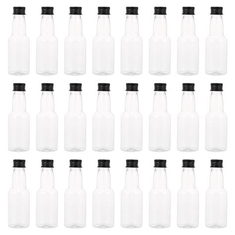 Nuolux Bottles Juice Bottle Reusable Empty Small Neck Long Mini Water