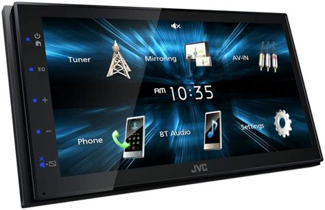 Автомагнитола (магнитола для авто) с bluetooth JVC KW-M150BT 2 DIN 3.5 ...