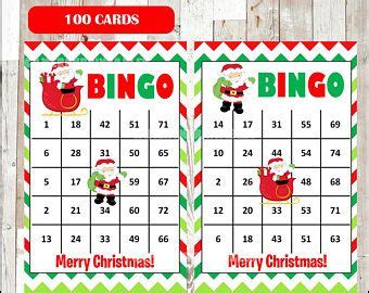 Printable Christmas Party Ice Breaker Game Human Bingo Cards Get To