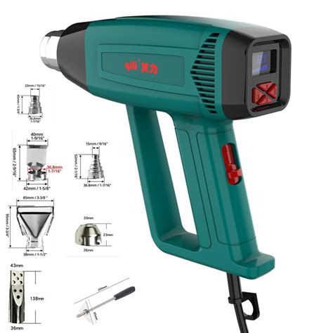 Qili New Product Solder Case Plastic Hard Tool Heat Gun Hot Air Gun Soldering Station And