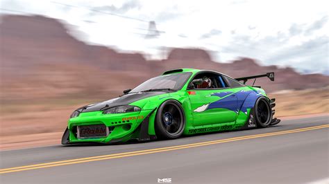 Mitsubishi Eclipse Rocket Bunny Behance