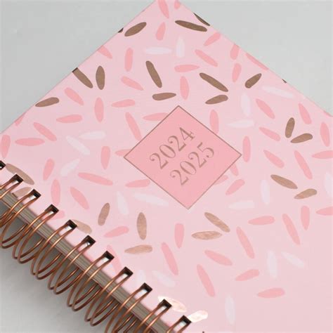 2024 2025 A5 Daily Diary Matilda Myres Pink Matilda Myres