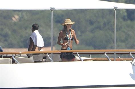 Bikini Clad Elle Macpherson Goes For A Swim In Italy At Age