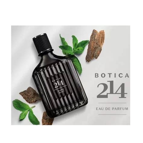 Perfume 214 Masculino - PERFUME MASCULINO BOTICA 214 DARK MINT 90 ML | Shopee Brasil