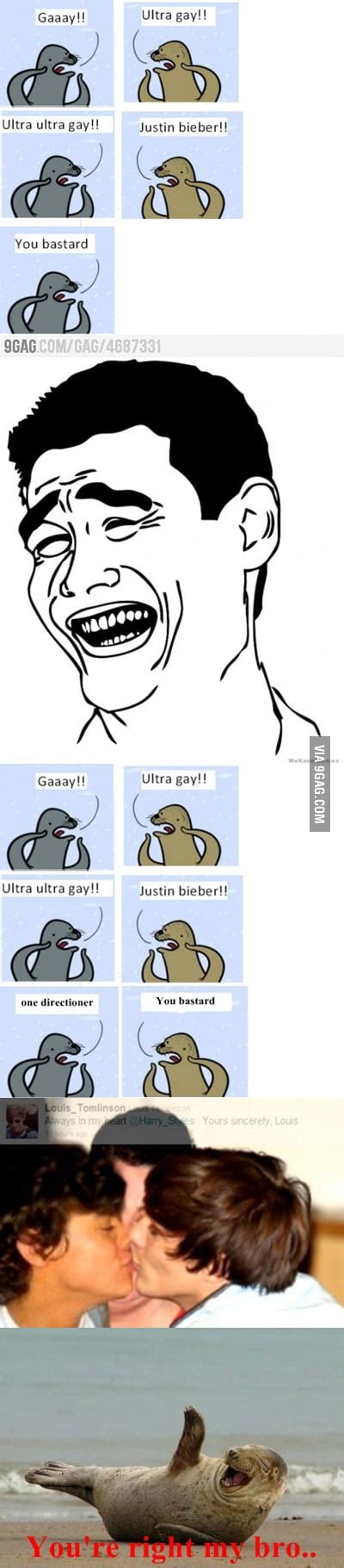 Gay Seal Fight FİXED GAG