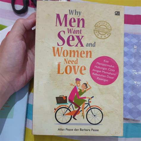 Buku Bekas Why Men Want Sex And Woman Need Love Buku Alat Tulis Buku Di Carousell