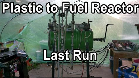 Running Mark Iii Pyrolysis Reactor For The Last Time Youtube