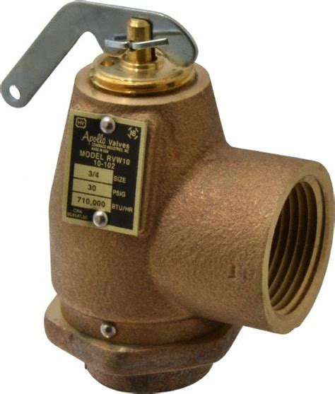 Conbraco Apollo Valves 10 102 05 Apollo Asme Hot Water Bronze Safety