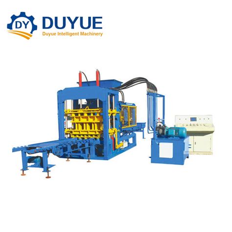 Qt6 15 Hydraulic Fully Automatic Concrete Mould Machine Manualfacturer