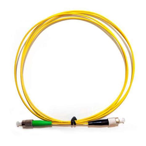 Fcapc To Fcupc Fiber Optic Cable Patch Cord Singlemode Simplex 2m