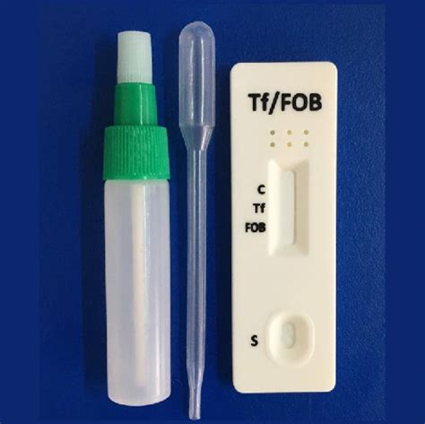 Prueba rápida de Transferrina y Sangre oculta en Heces FOB