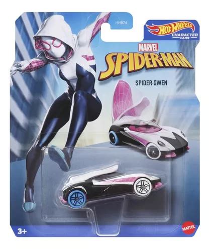 Hot Wheels Marvel Spider man Spider gwen Envío gratis