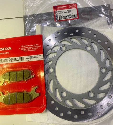 DISK PIRINGAN CAKRAM DEPAN DISPAD KAMPAS REM DEPAN HONDA MEGA PRO NEW