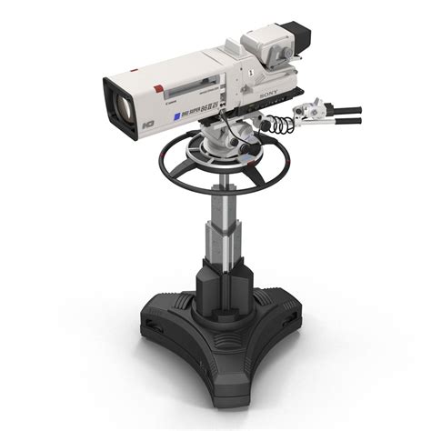 TV Studio Cameras Collection 3D Model $199 - .3ds .c4d .ma .obj .max ...