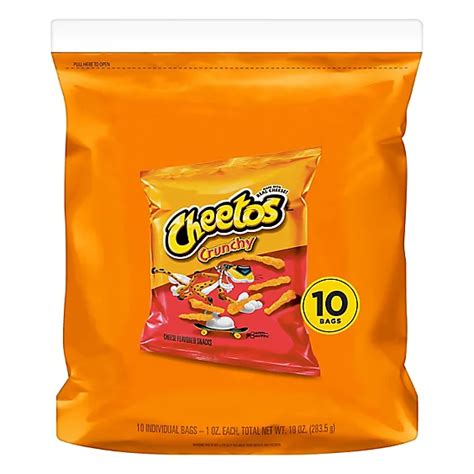 Cheetos Crunchy Cheese Flavored Snacks, Bags | Fig App