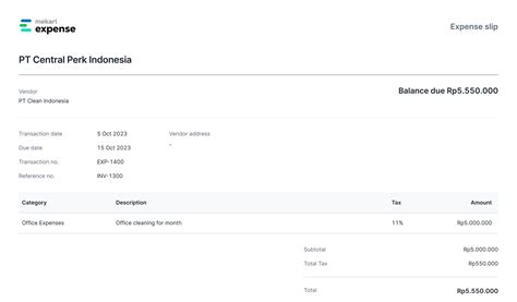bagaimana  finance user mengelola bills  mekari expense