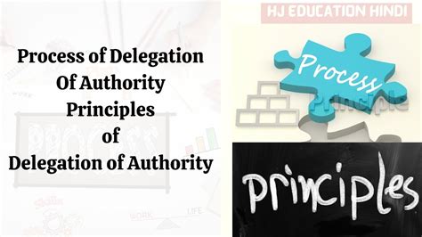 Process Of Delegation Of Authority Principles Of Delegation Of