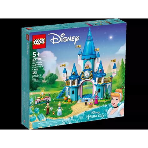 LEGO 43206 Disney Zamek Kopciuszka i Księcia z bajki