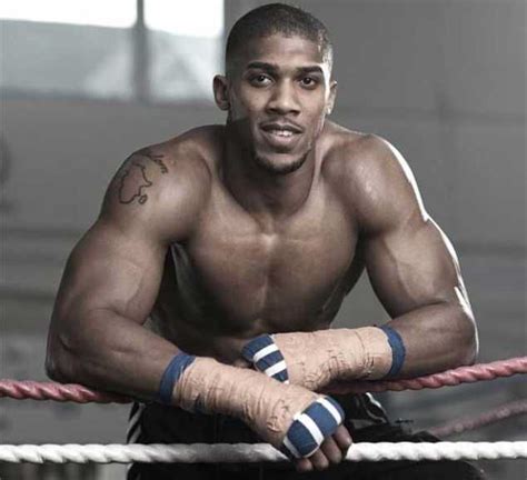 Anthony Joshua British Heavyweight Boxing Champion Profile Pics