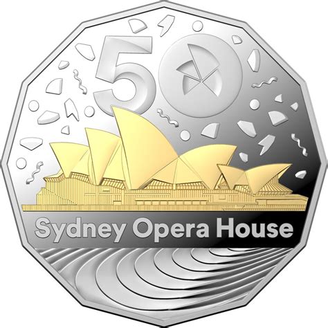 2023 50c Silver SGP Proof Coin – 50th Anniversary of the Sydney Opera ...