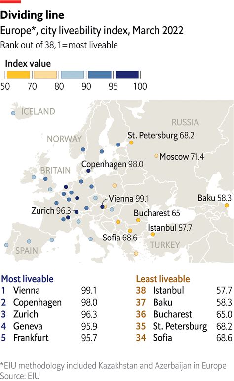 Infographic The World S Most Liveable Cities Global C