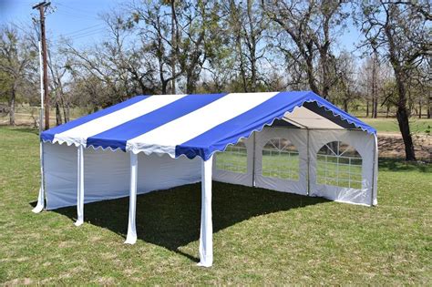 20 X 20 Budget Pvc Tent Canopy Gazebo 4 Colors