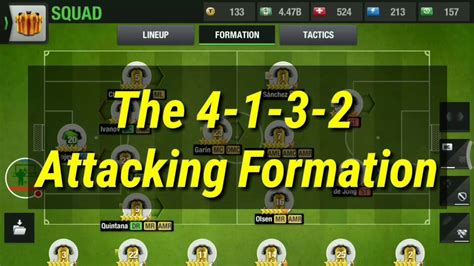 Best Formation In Top Eleven 2020 Part 2 The 4 1 3 2 Attacking