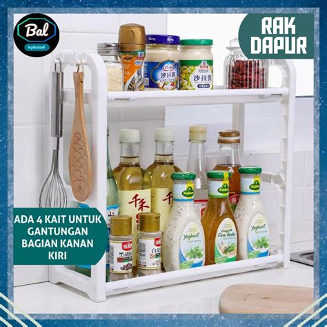 Rak Dapur Rak Dinding Dapur Tembok Bumbu