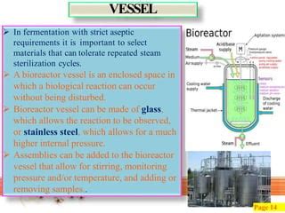 Bioreactor and applications of bioreactors | PPT