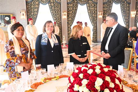 D Jeuner Offert Par Sa Majest Le Roi Mohammed Vi Roi Du Maroc La