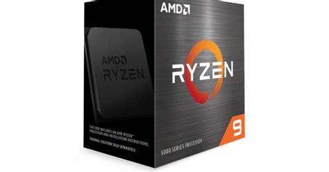 AMD RYZEN 9 5900X 12-Core 24-Thread (Max Boost 4.8 GHz) - 100-100000061WOF