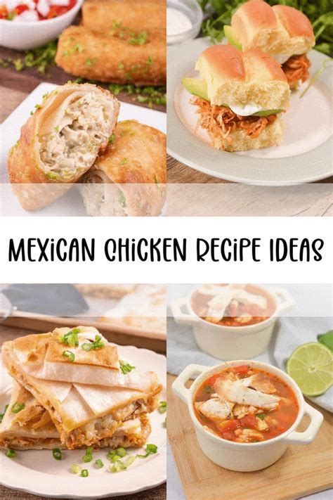 15 Mexican Chicken Recipes - Best Mexican Chicken Ideas