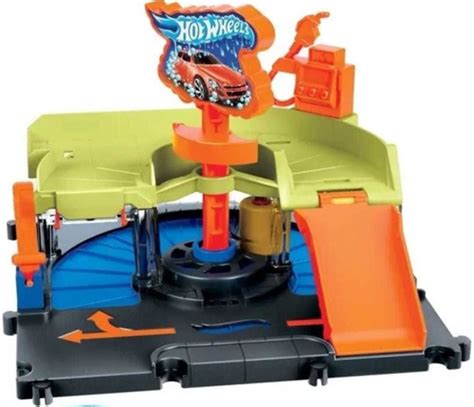 Pista Hot Wheels Lava Jato Express City Centro Cidade Mattel Parcelamento Sem Juros